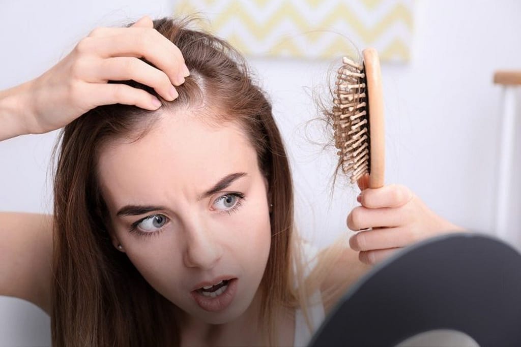 Iron deficiency affects hair growth